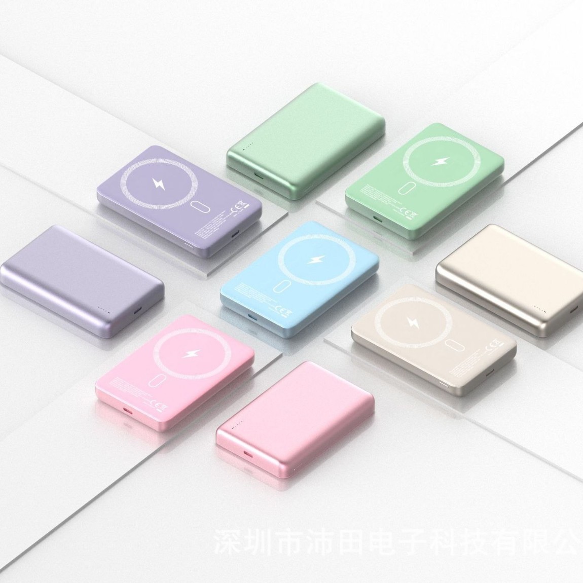 LONGPIE A88 Metal polishing power supply 10000mAh, three wireless magnetic power bank, 20W fast charging