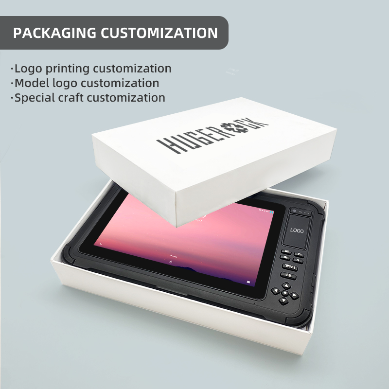 HUGEROCK S101 Factory Best Price 10.1 Inch Ip65 G2010 Fingerprint Android Tablets Waterproof Rugged Tablet Pc Computer