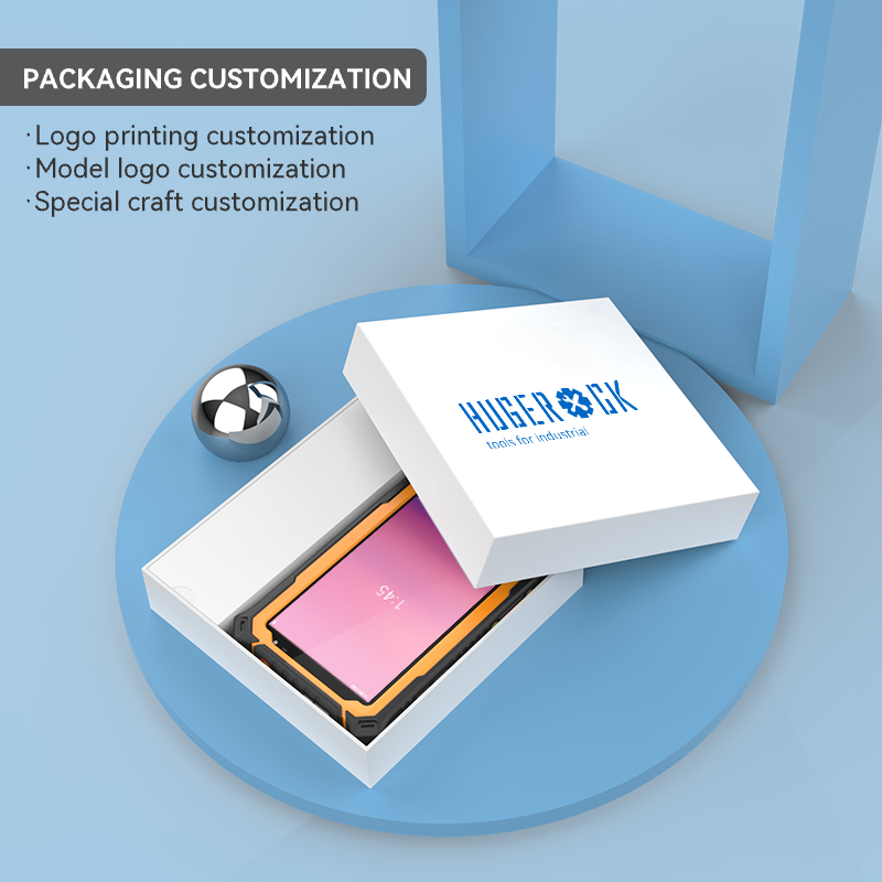 HUGEROCK T71 Wholesale 8+128GB NFC Module Rfid Card Reader Barcode Scanner Handheld Android Rugged Tablet Industrial