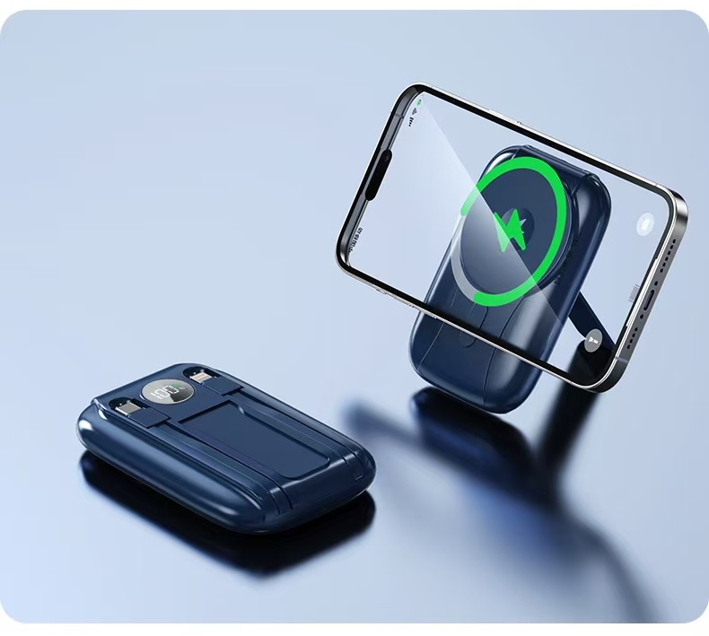 VIEREX--VP05W--Wireless Magnetic Power Bank--10000MAH With handle