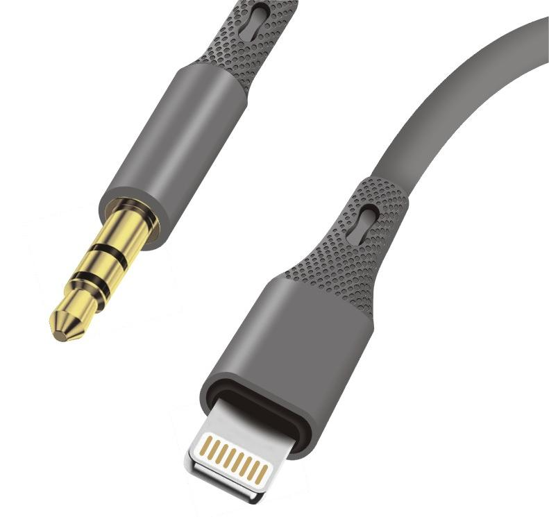 Data Line SX-77 I5-3.5 1M gray connection between Apple device and speaker amplifier