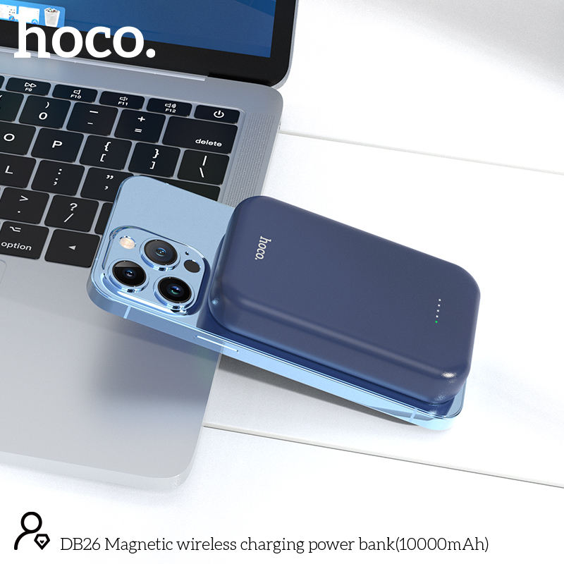 Hoco OEM DB26 10000mAh Portable Quick Charging Magnetic Wireless Charging Power Bank