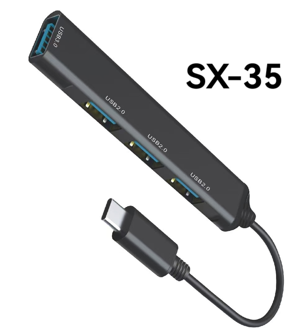 Docking station SX-35T-C without charging supports 3.0 system Expanding adapter