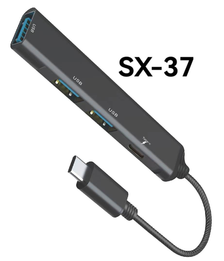 Docking station SX-37 T-C Supports charging and 3.0 system Expanding adapter