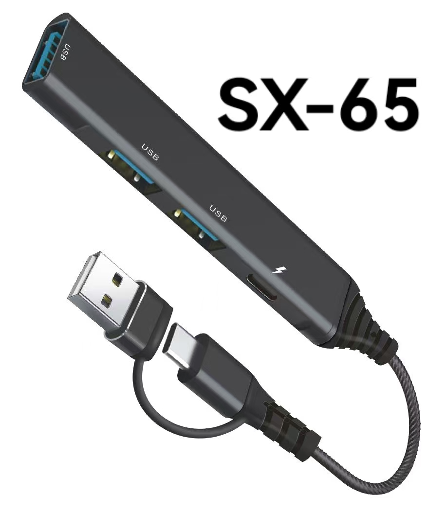 Docking station SX-65 2-in-1 With charging support 3.0 system expanding adapter