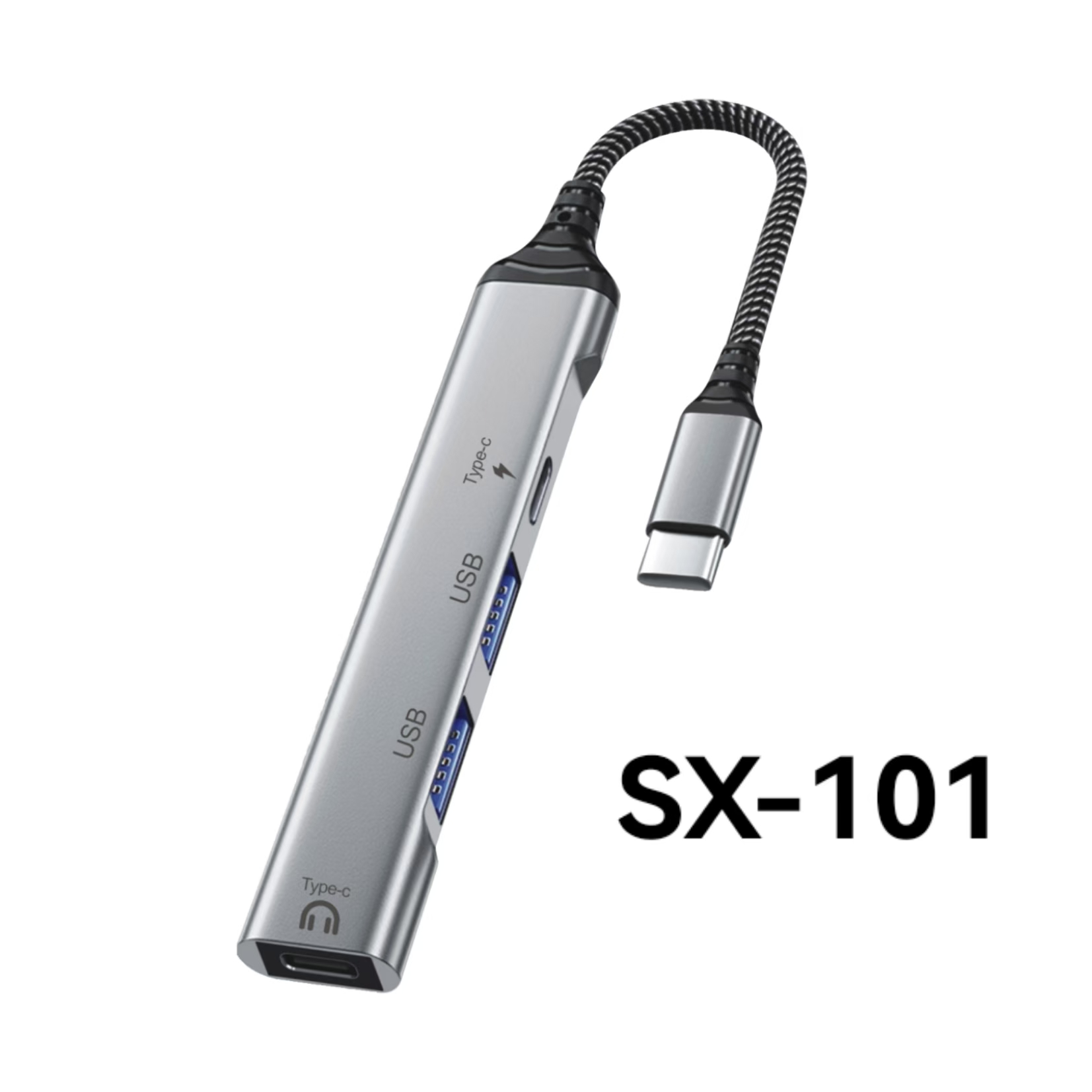 Docking station SX-101 T-C docking station +T-C earphones expanding adapter