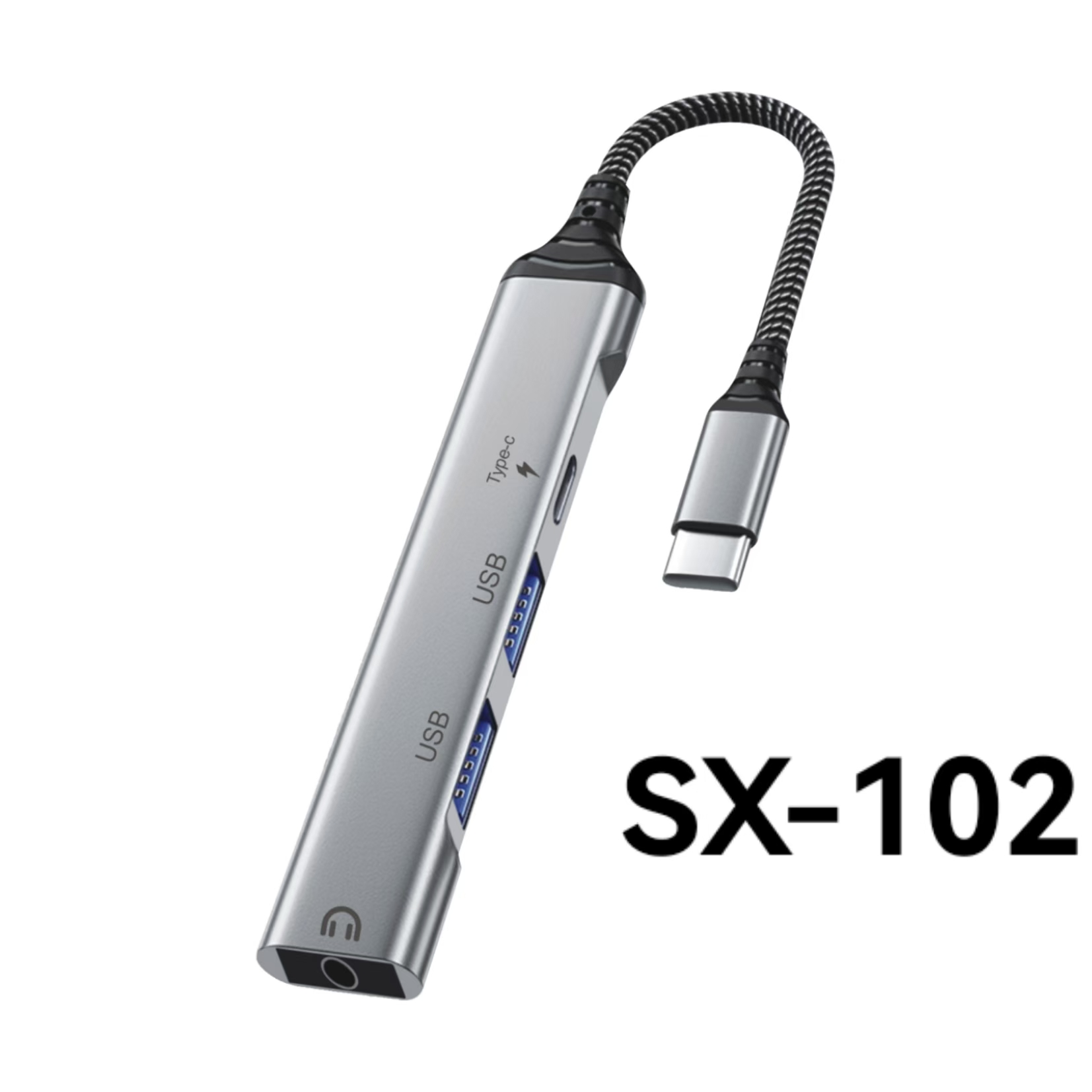 Docking station SX-102 T-C docking station +3.5 Earphones expanding adapter