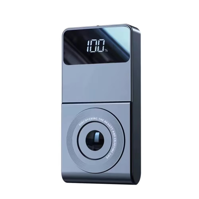 New Arrival 8000mAh Portable Power Bank Digital Display Multi-functional Type-C Fast Charging Jump Starter 10W_12W Output Power