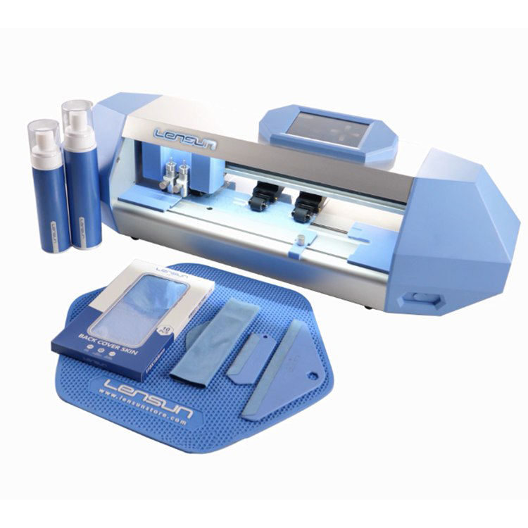 Lensun New Trend Tpu Film Automatic Laminating Making Machine Plotter Cutter Lensun Cutting Machines for Mobile Phone Film