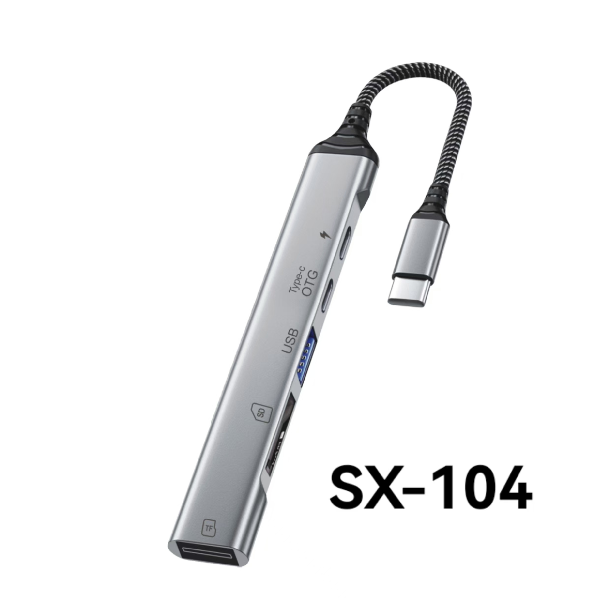 Docking station SX-104 T-C docking station +TF/SD card expanding adapter