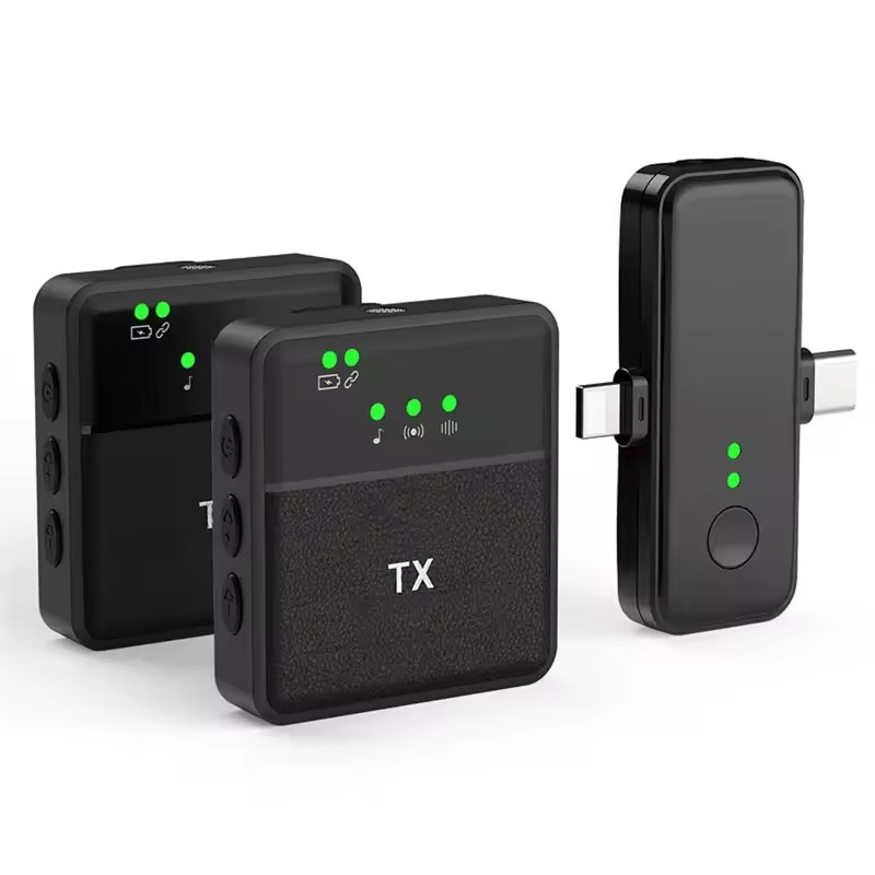 BAIWANGLI -SX31 Wireless Collar Microphone Live Streaming Equipment Anchor Reception Mobile Recording Outdoor Video Microphone