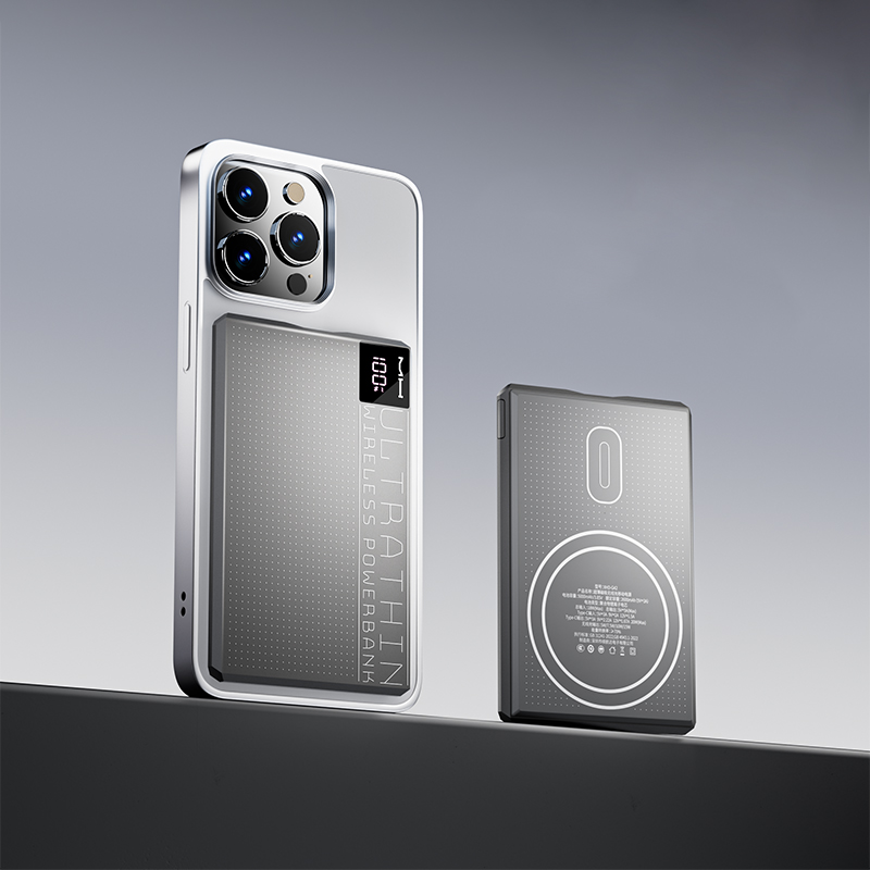 Two-way PD20W fast charging ultra-thin magnetic charging treasure magsafe compact and portable fast charging can be carried on t