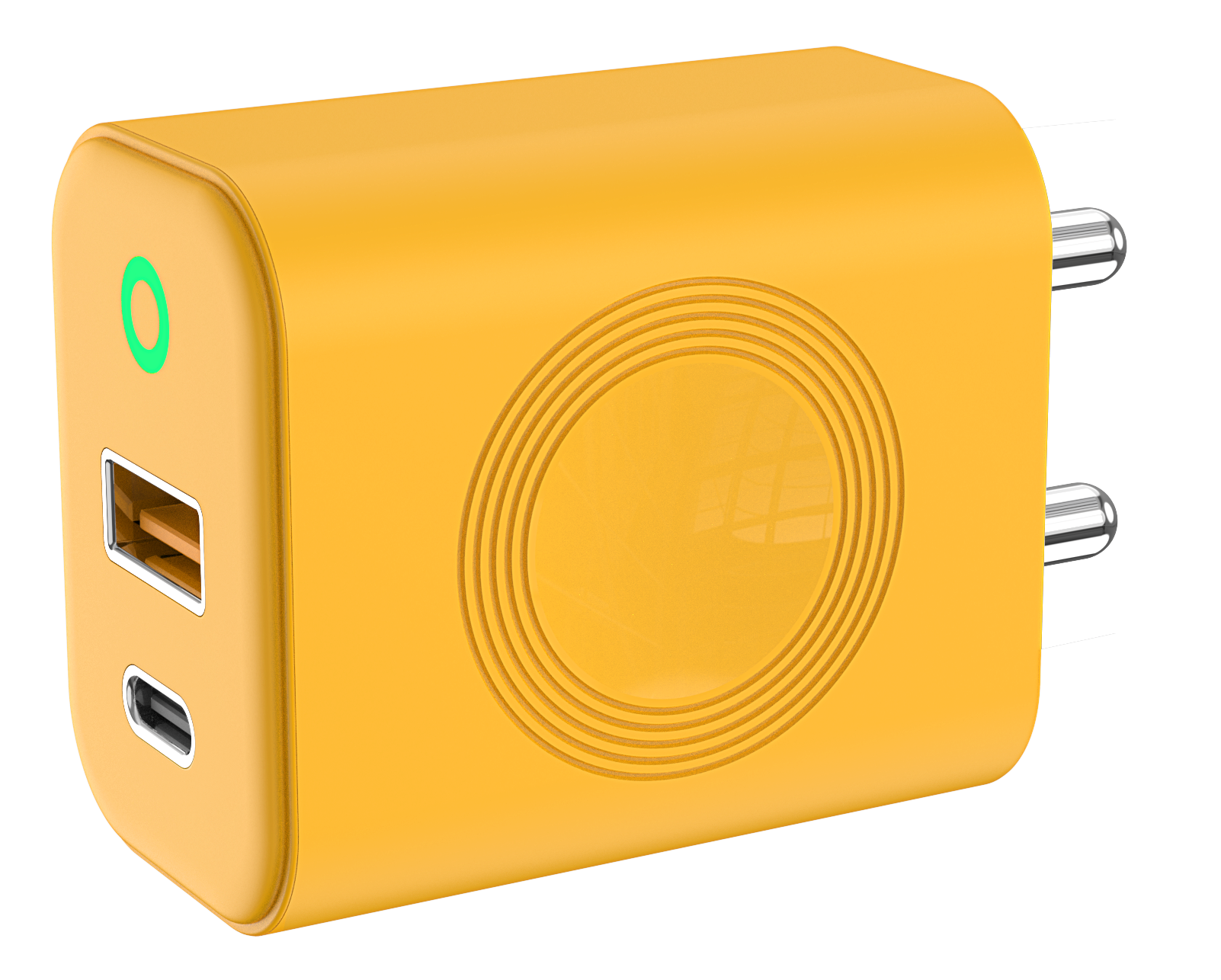 Goldplin TL1059 USB-A+C Combo, Sleek Design. Simultaneous Charging & Heat Dissipation for Convenience. PD25w/PD20w/QC20W