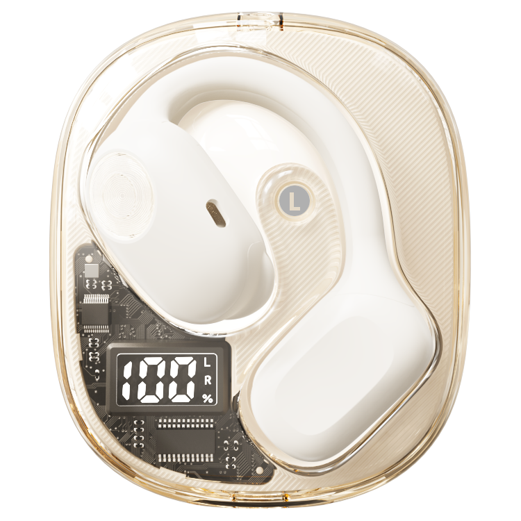 HE Earphone Wireless Bluetooth OWS Hanging Bluetooth 5.4 Earphones Open Ear Headset HiFi Stereo Sound Headphones