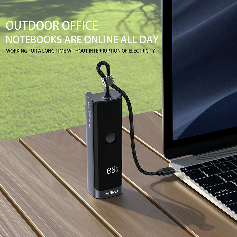 HEPU--Wired charging treasure--HP-A10--10000mAh