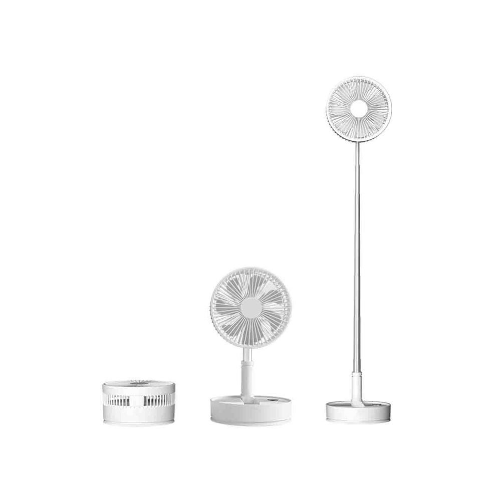 ADYSS P11-Original Design 180-Degree Shaking Smart Standing Fan Infrared Remote Control Rechargeable Foldable for Outdoor Use