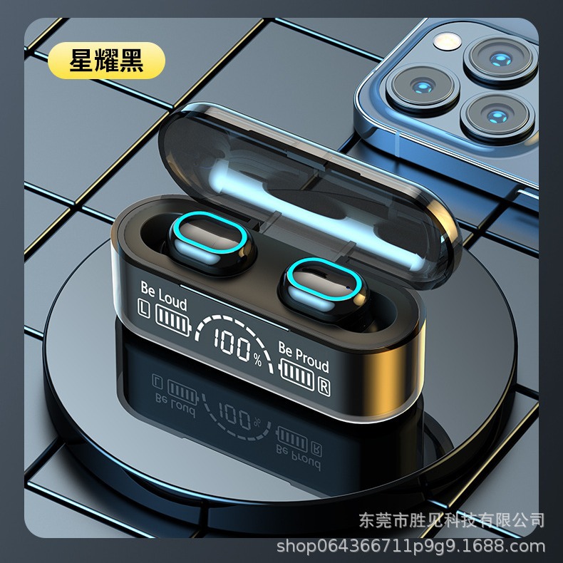 SJSX G35 Bluetooth Earphones Noise Reduction, Battery Life, Sports Games, Wireless Bluetooth 5.2 Sports Edition