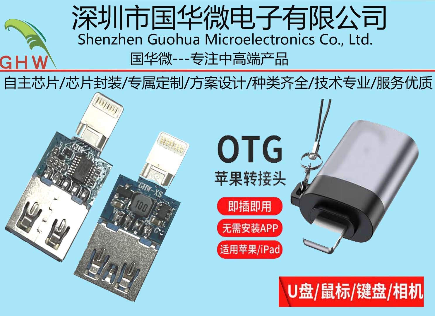 GHW Apple OTG adapter