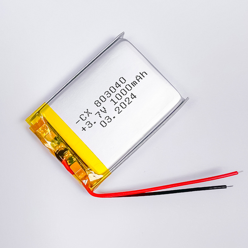EYUAN 3C+KC+UL certified 803040 battery 1000mAh 3.7V