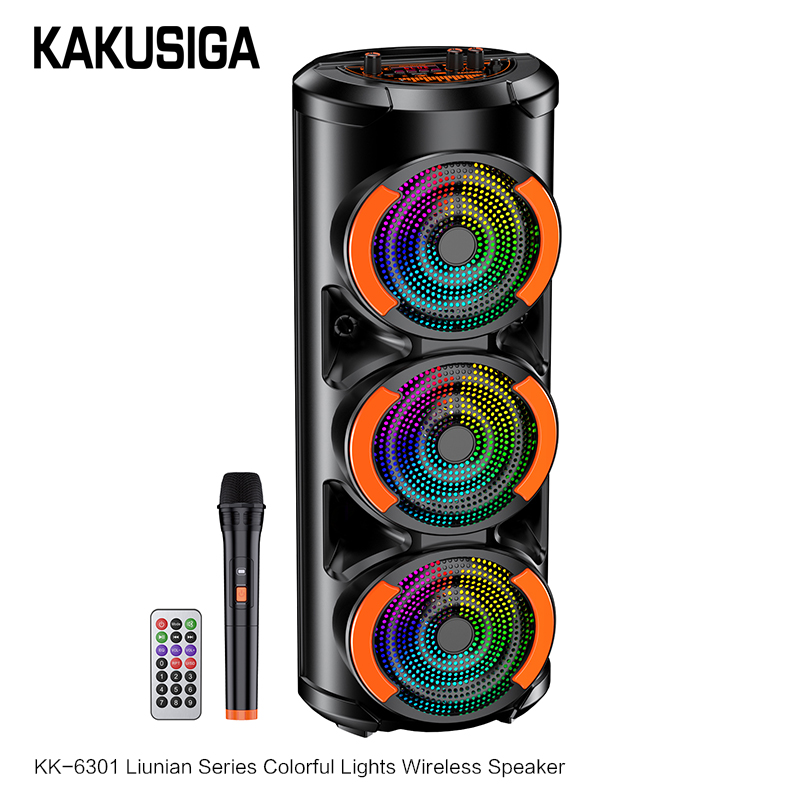KAKUSIGA-Bluetooth Speaker-KK-6301 double flash