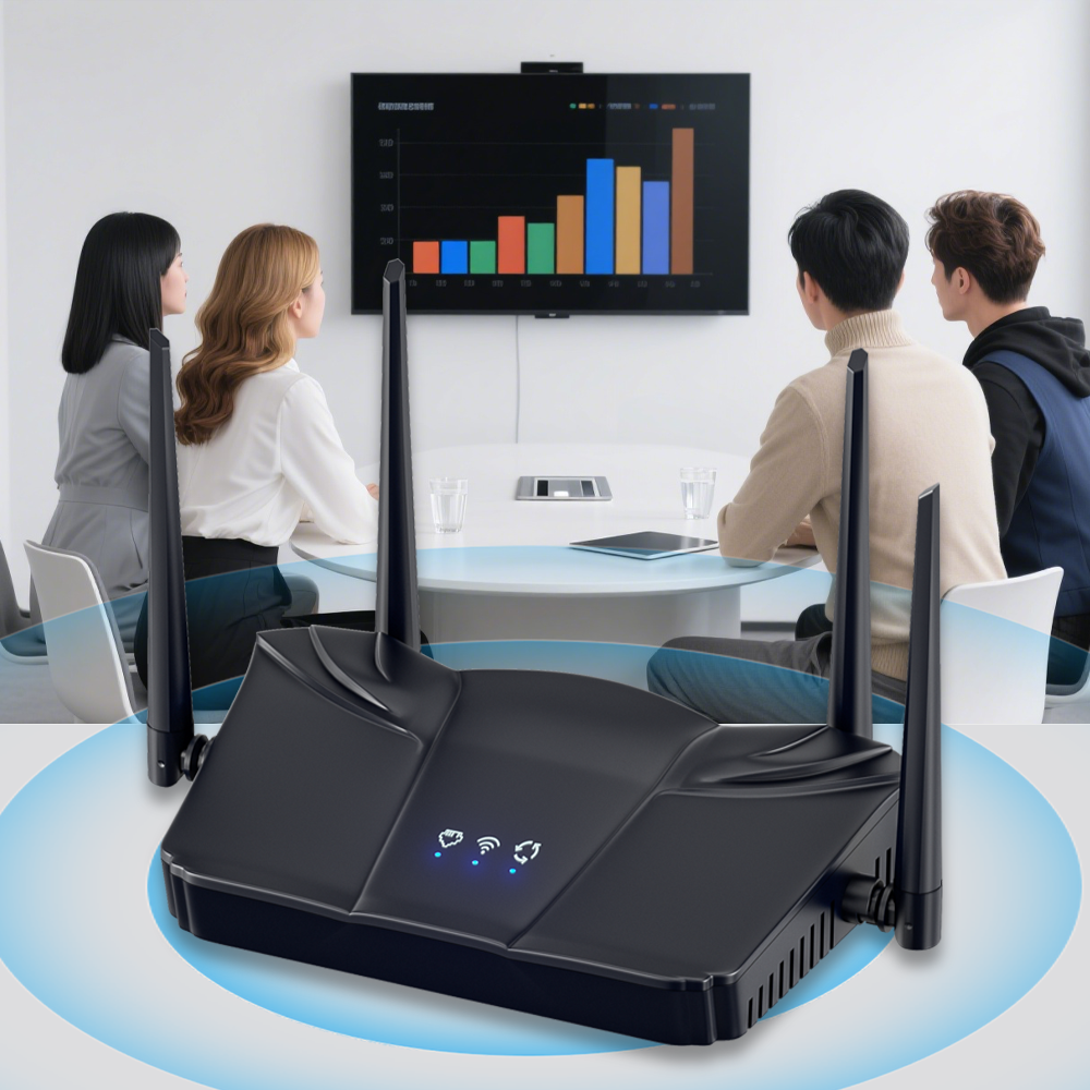 XINTENGDA 003 CPE 4G 300Mbps Lte SIM Card Router WiFi Router Home Plug and Play Supports 32 User Connections MT7628