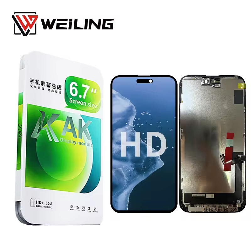 For IPhone15 15plus 15pro 15promax HD LCD Digital Touch Screen Display Assembly Replacement IPhone  Mobile Phone