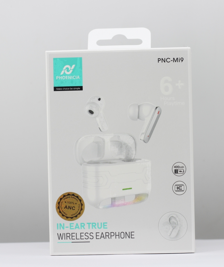 PHOENICIA TWS ture wireless stereo earbuds PNC-Mi9 400mAh battery bluetooth earphone