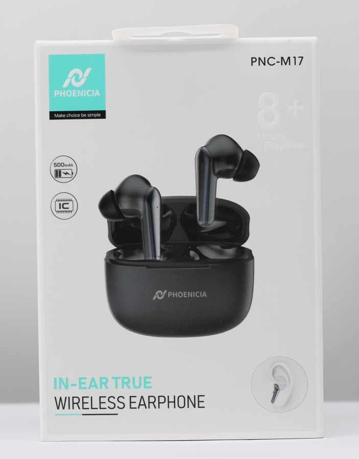 PHOENICIA TWS ture wireless stereo earbuds PNC-M17 500mAh battery bluetooth earphone