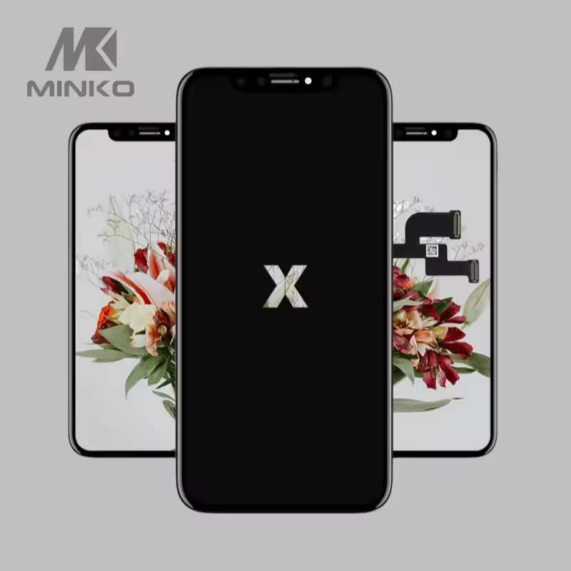 High Quality OLED LCD Display Assembly for iPhone X Cell Phone Repair Parts Replacement Screen