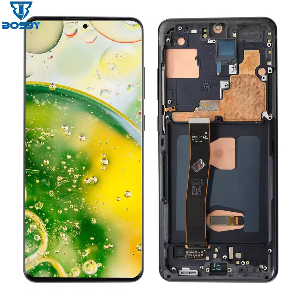 Wholesale for S20 Plus Display Touch Screen Digitizer Assembly Replacement Compatible with Galaxy Brand Frame Style