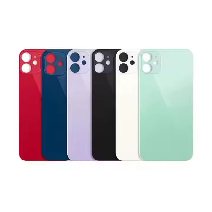 Big Hole Cell Phone Rear Cover for iPhone 8 Plus X XR XS Max 11 12 13 14 15 16 Pro Max Mobile Phone Housings Repair Back Glass