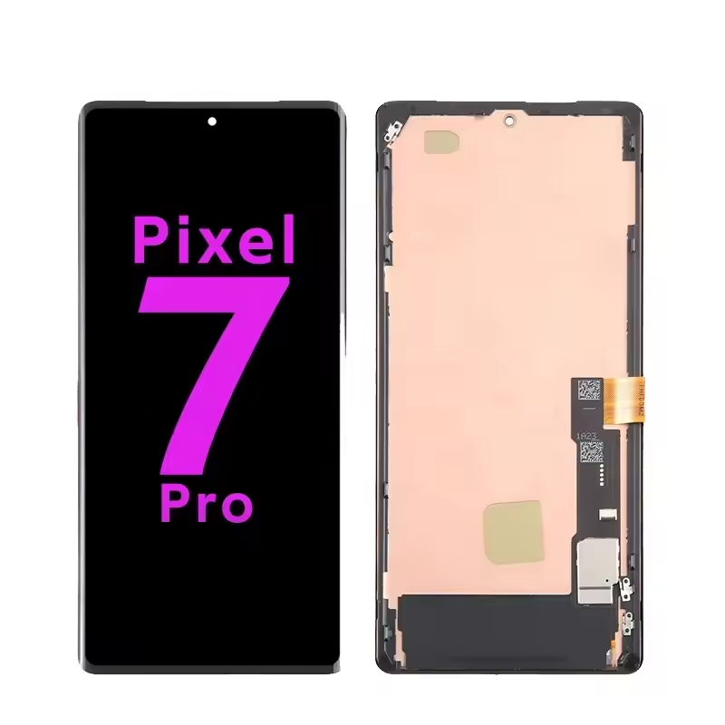 OLED In-cell Display Screen for Google Pixel 7 Pro 1-Year Touch Screen Digitizer Replacement Parts 100_ for Test Quality Control