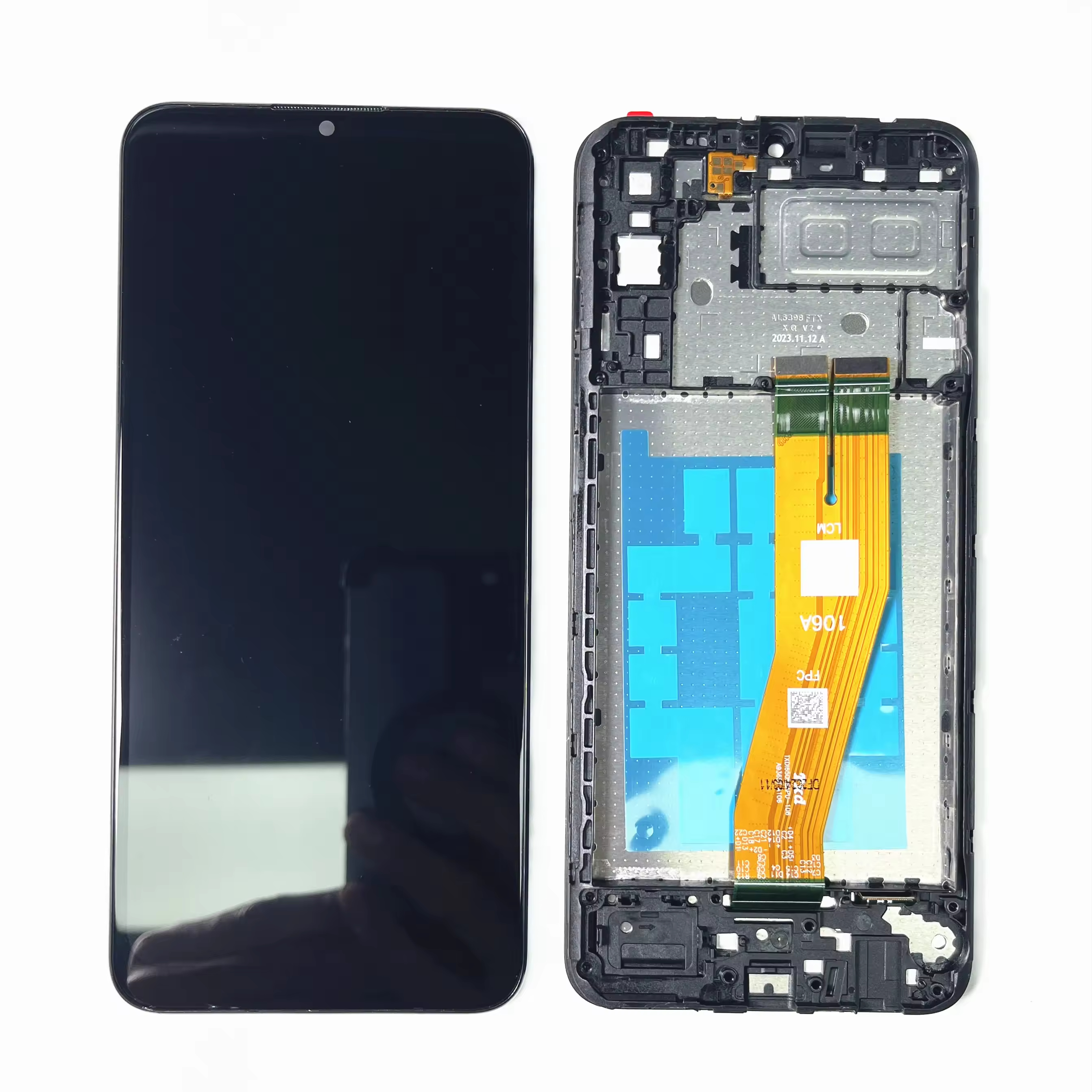 6.5_ PLS LCD With Frame for Samsung Galaxy A04E LCD Display Touch Screen Assembly for Samsung A04E A042F A042M