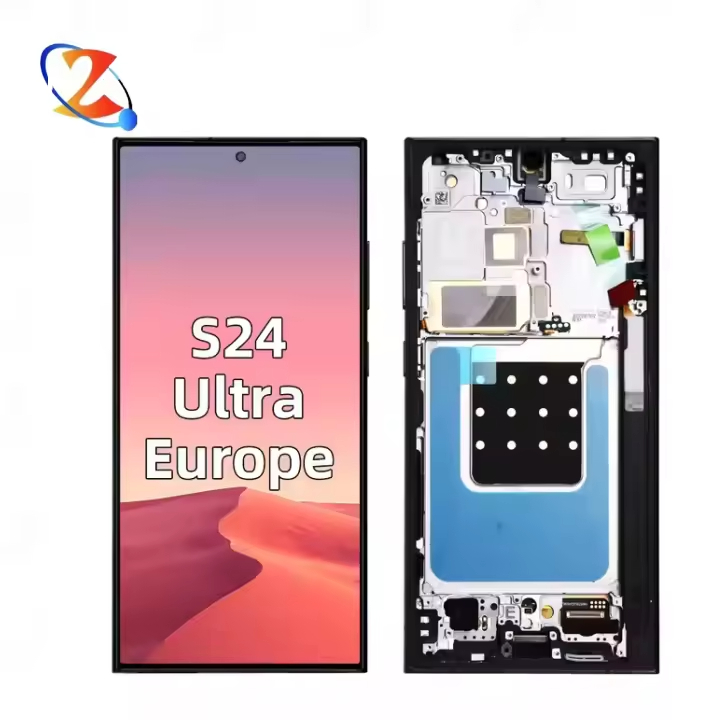 Wholesale Original OLED Quality Display Touch Screen for Samsung Galaxy S24 Ultra OLed Screen Replacement
