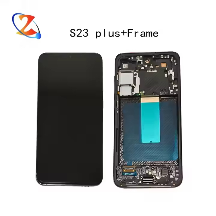 Original Mobile Phone LCD with Frame for SamSung S23 Plus OLed Screen for Samsung Galaxy S23 Plus Screen Replacement