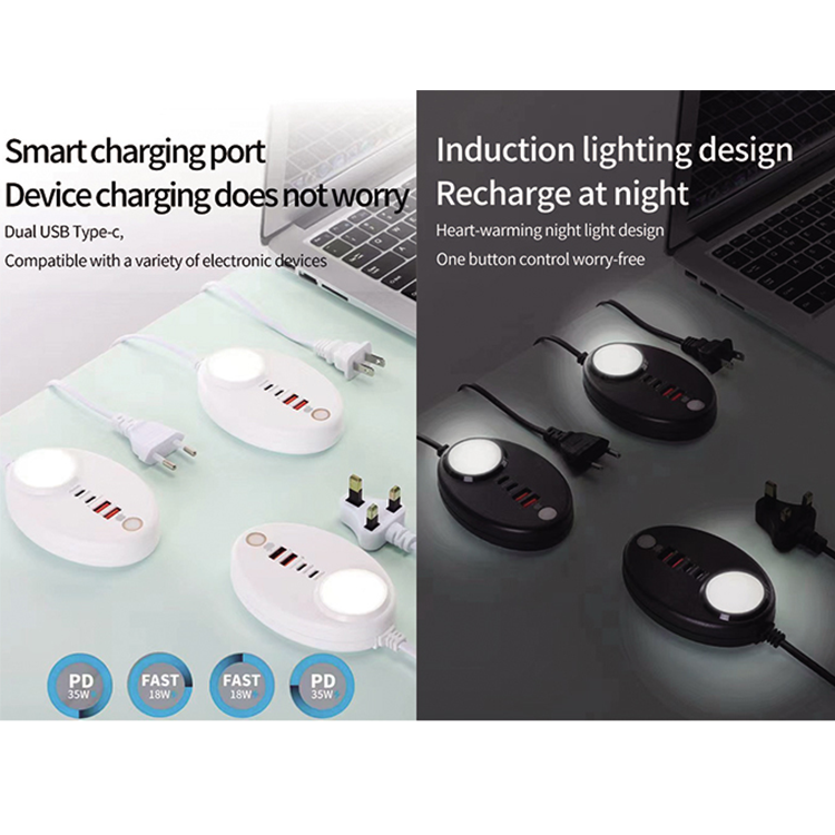 CUKY intelligent charging port device charging supports dual USB type-C