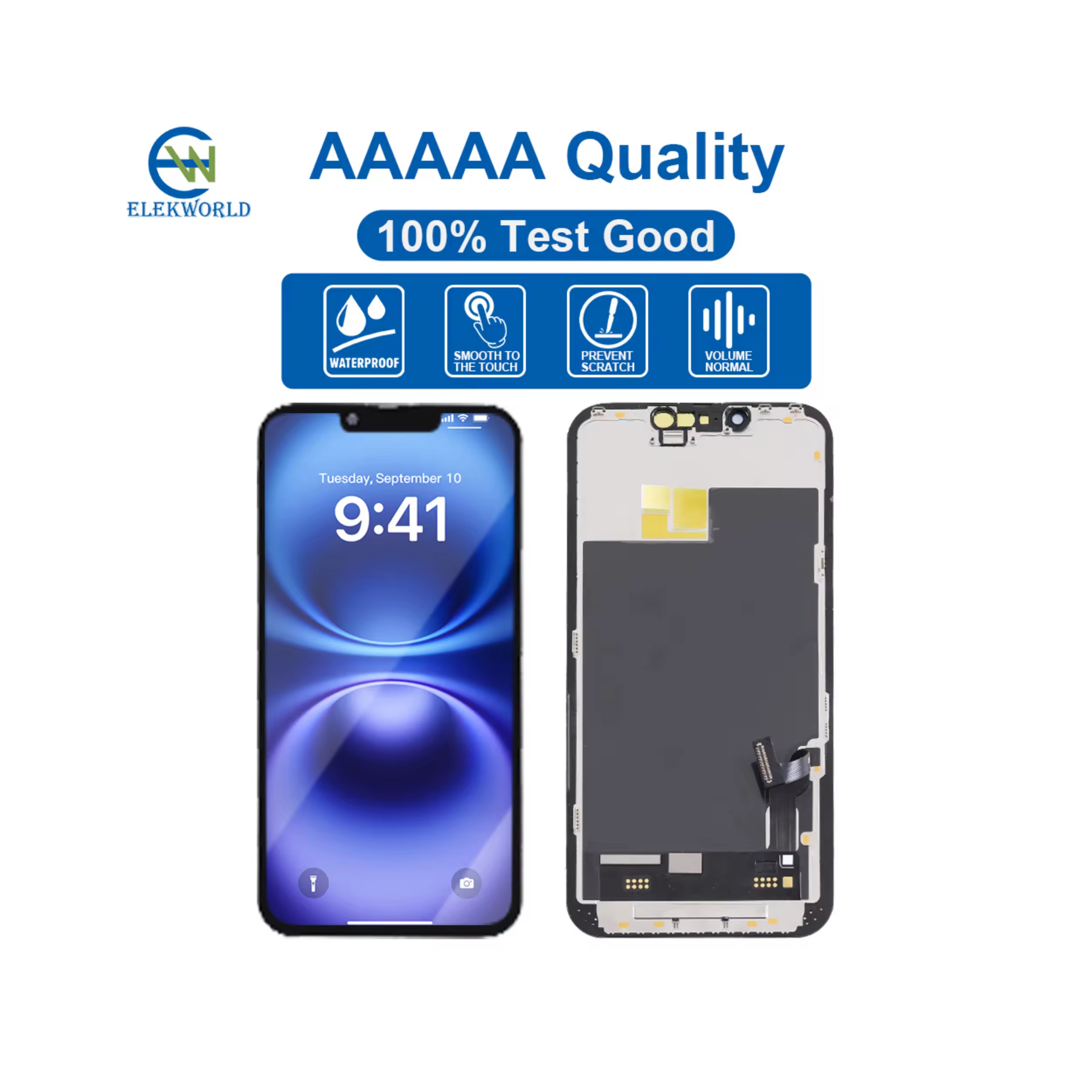 100_ Tested High Quality OLED Display Screen for iPhone X XR XS XS Max 11 12 13 14 15 16 Pro Max for Cell Phone Screens