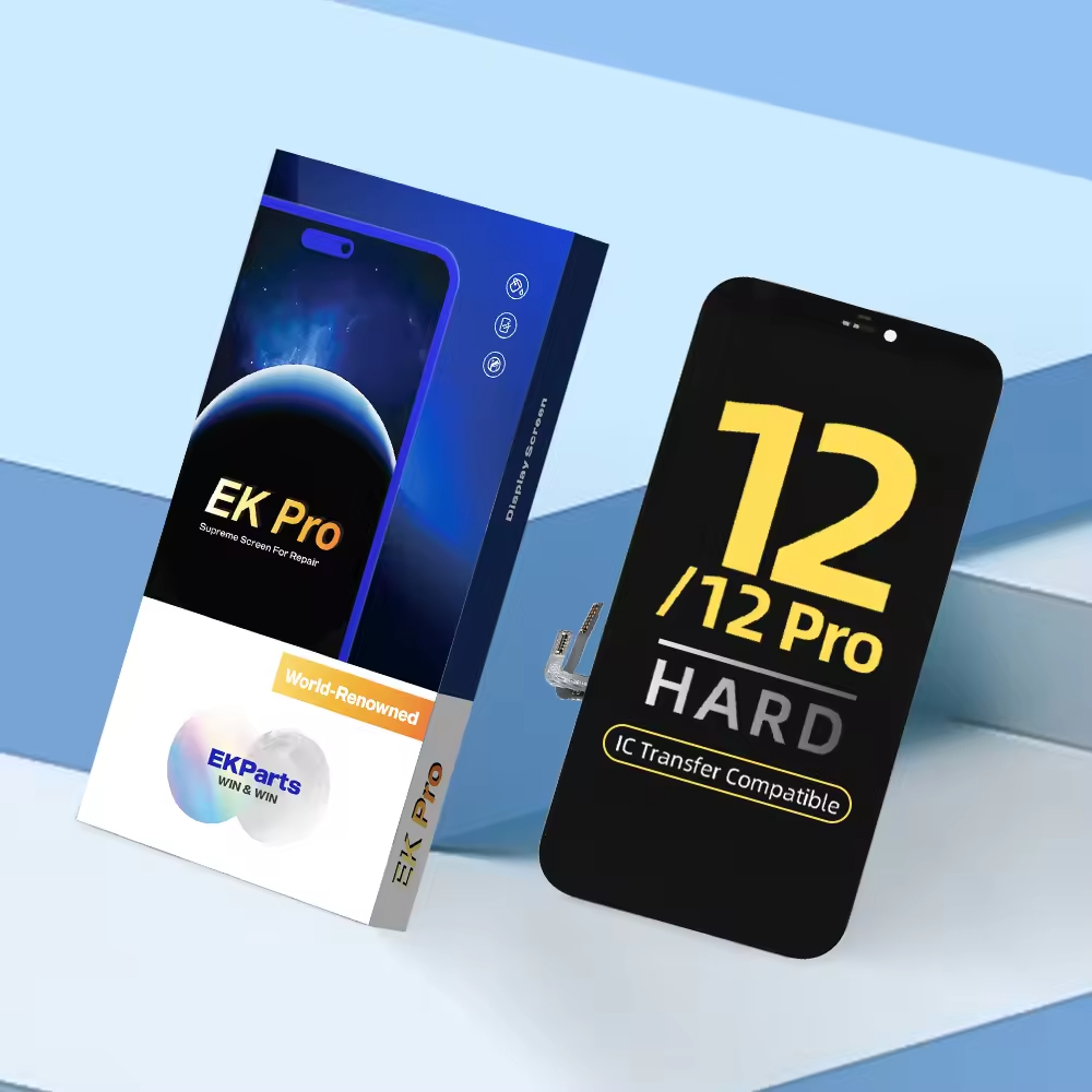 Mobile Display Wholesale Phone Parts Touch Screen for iphone 12_12 Pro Original Hard OLED Display Screen Replacement Glass LCD