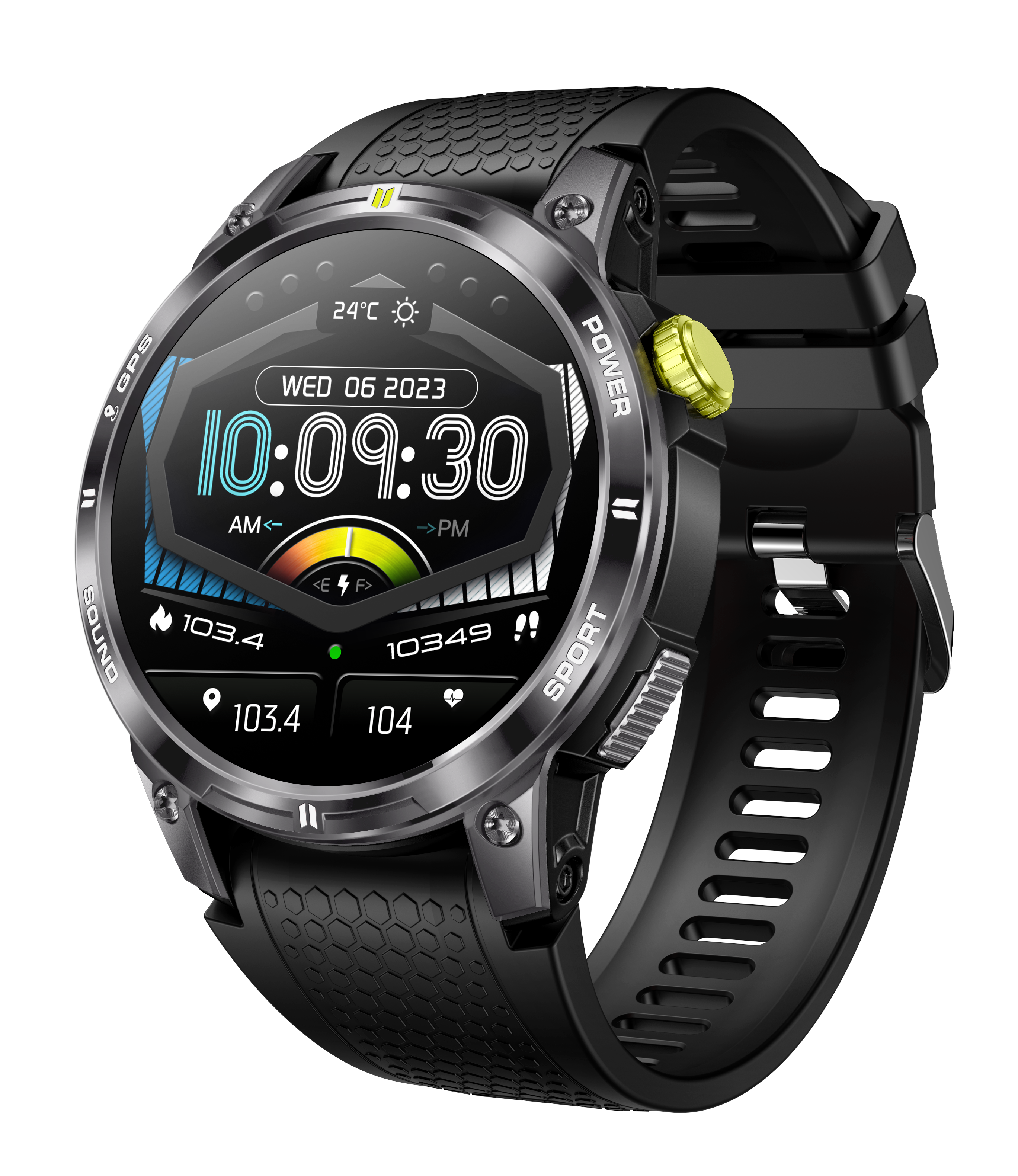 Sovogue Dropshipping NX18 PRO WristWatch 1.5inch Amoled Screen IP68 Waterproof BT Calling Outdoor Sports Fitness Tracker GPS