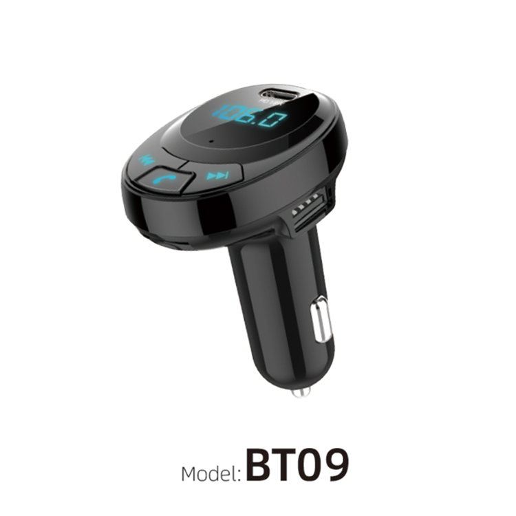 PD black car charger fast charging Type-c port series