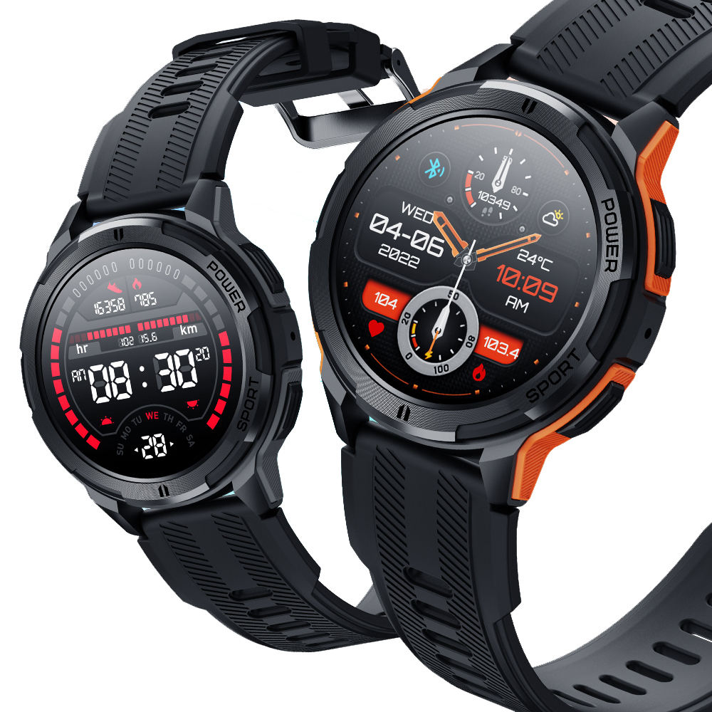 Sovogue AMOLED Newest SC25 BT Call 100+ Styles Sport Smart Watch 410mAh Battery Smart Bracelet Man C25 Smart Watch