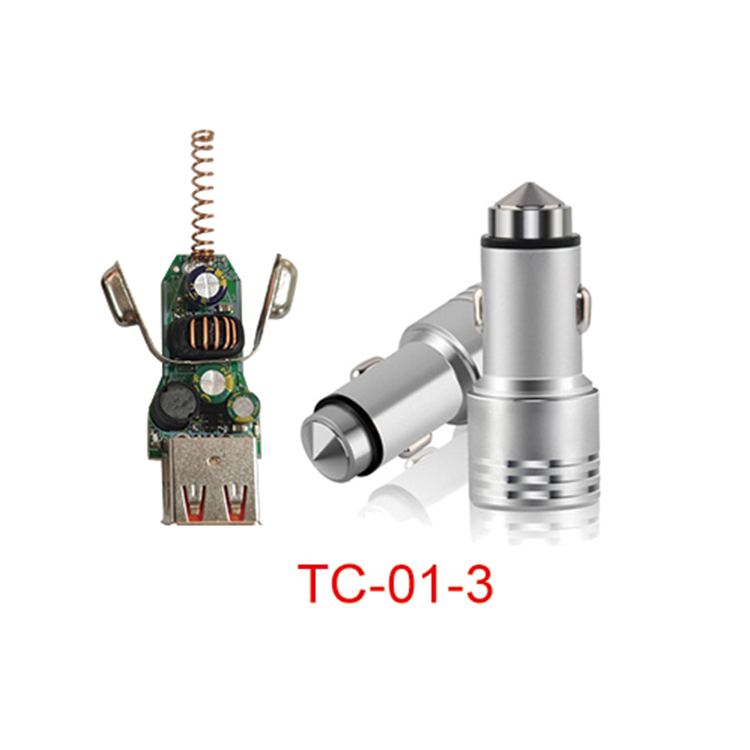 Tiensun aluminum alloy fast car charger