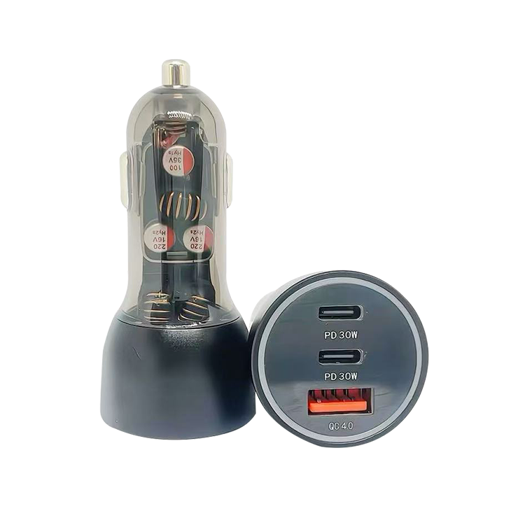 RiXing -PD vehicle-mounted fast charger 78801 A+C+C port series