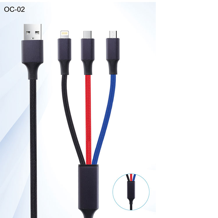 OCHECENT--3in1 Data Line--0C-2