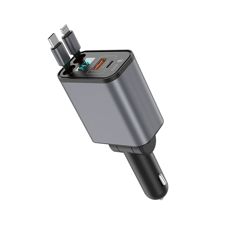 XuYuan-PD80W-107W-145W fast digital display charger (with TYPE-C cable)