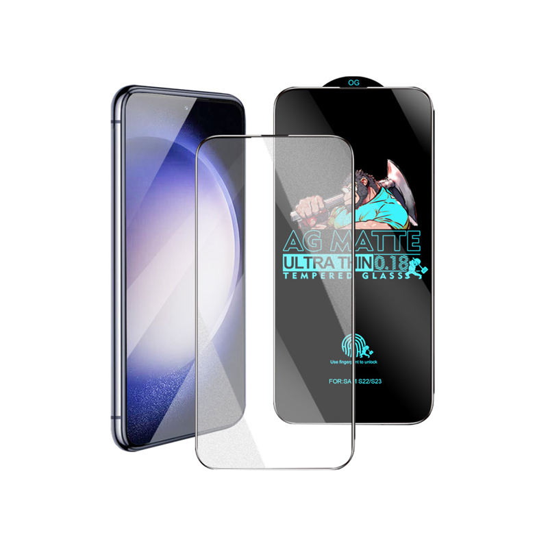 Fingerprint Unlock Screen Protector Glass Screen Protector 9h For Samsung Galaxy S23 S24 S25 Ultra - Buy Anti-fingerprint Temper