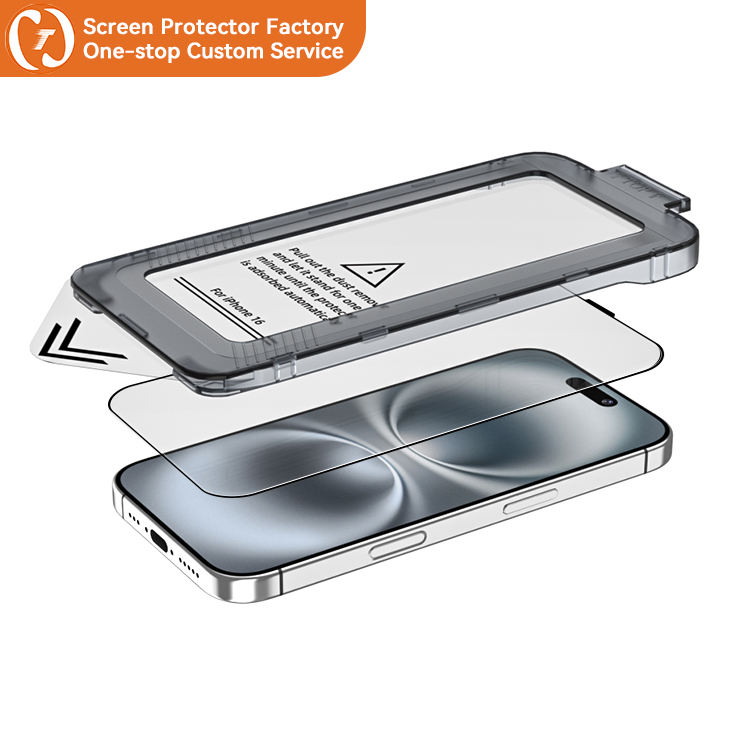 9h Hd Mobile Phone Tempered Glass Screen Protector Installation Kit For Iphone 13 14 15 Pro Max Privacy Glass Screen Protector -