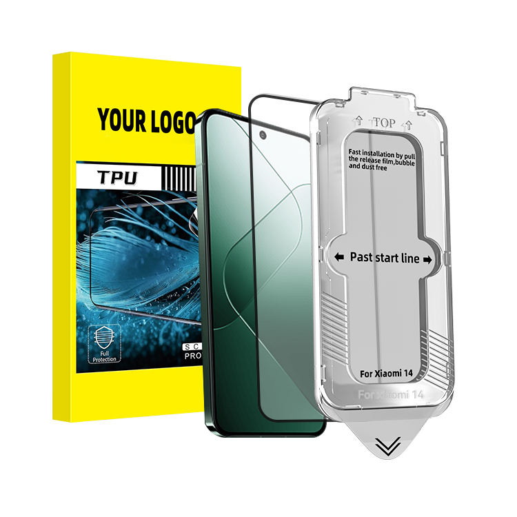 For Xiaomi 14 Screen Protector Tempered Glass Film Easy Install Hd With Installation Kit - Buy Installation Kit Phone Glass Prot