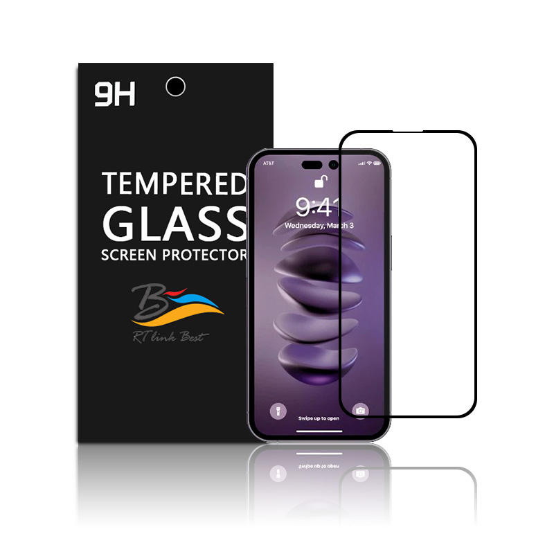 Full Cover Tempered Glass Screen Protector For Iphone 12 13 14 Pro Max Mobile Phones - Buy Screen Protector for Iphone 13 Screen