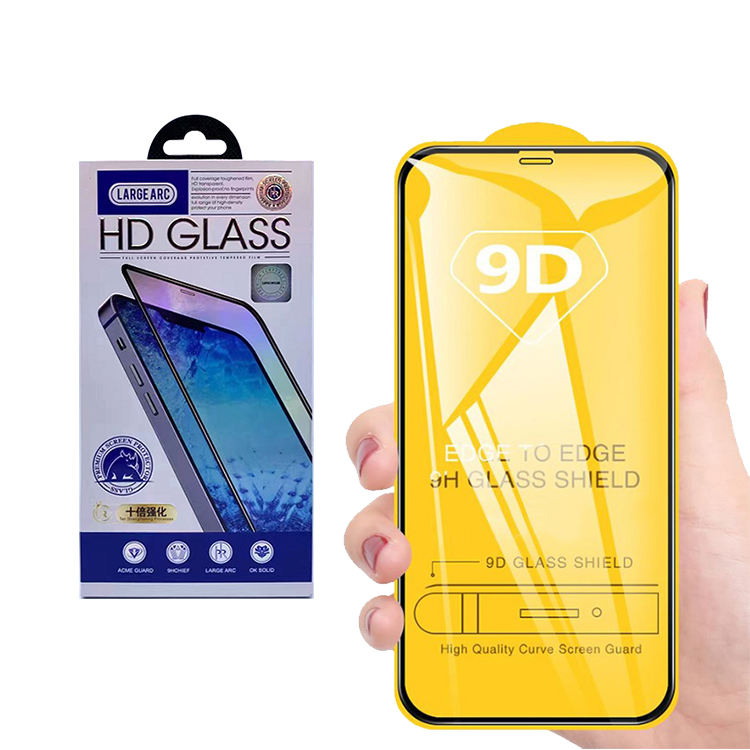 9d Full Tempered Glass For Iphone11 12 13 Mini Pro Max Screen Protector For Iphone Xs Max Xr 6 7 8plus Protective Glass Film - B